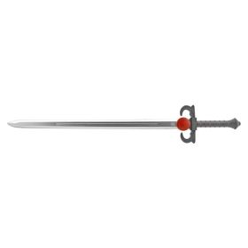 42" Warrior King Dark Night Anime Foam Cosplay LARP Convention Sword - Blue and Red