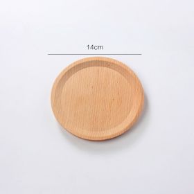 Unpainted Beech Solid Wood Fruit Tray
