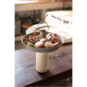 Zinc Serving Bottle Topper With Spacers