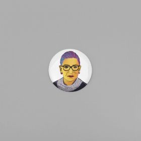 Ruth Bader Ginsburg Pop Art Pin