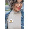 Ruth Bader Ginsburg Pop Art Pin