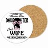 Daughter and Wife Mug and Coaster Set