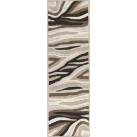 2' x 7' Runner Wool Natural Area Rug
