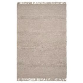 5 x 8  Wool Natural Area Rug