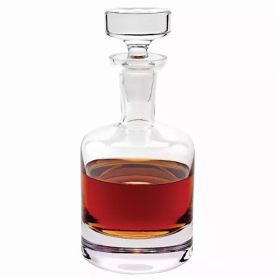 Mouth Blown European Crystal Decanter 28 oz