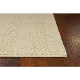 2'x4' Ivory Jute Accent Rug