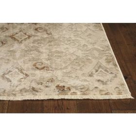 8' Polypropylene Sand Illusions Runner Rug