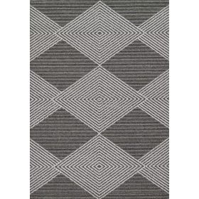60" X 90" Grey or  Ivory  Polypropylene Rug
