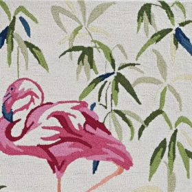 24" X 90" Ivory or Pink Polyester Rug