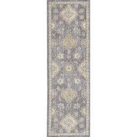 63" X 91" Sage Green Wool Rug