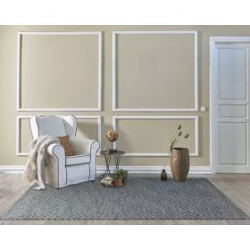 60" X 84" Denim Wool Rug