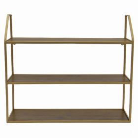 Plutus Brands Wall Storage Rack in Colored Metal