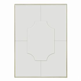 Plutus Brands Wood Mirror in Colored Wood