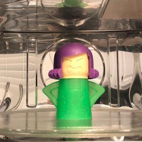 Angry Mama Microwave Steam Cleaner (Material: Plastic, Country of Manufacture: United States)