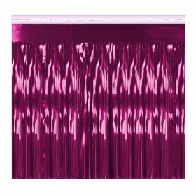 Fringe Drape (Multiple Designs Available) (Color: Cerise, Country of Manufacture: United States)