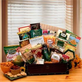 Gourmet Gift Baskets (Color: Antique Brass, Material: Stone, Country of Manufacture: United States)